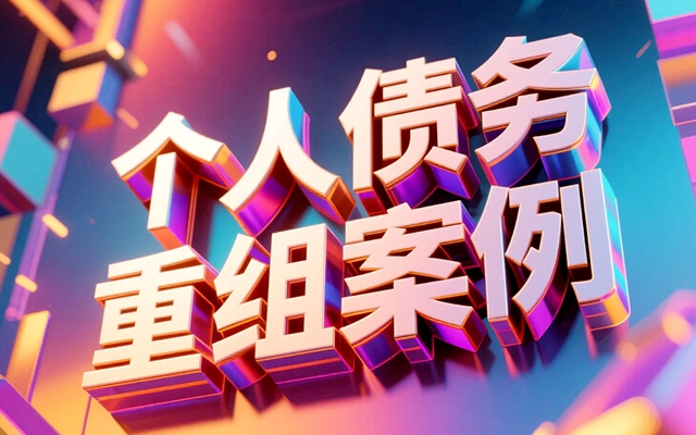 个人债务重组案例